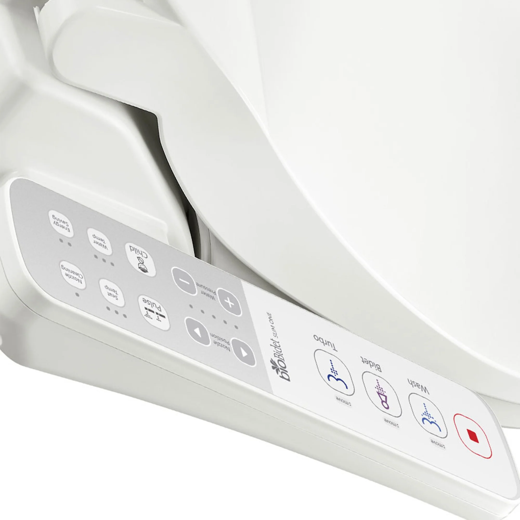 Bio Bidet Slim ONE Bidet Smart Toilet Seat- Elongated White - Image 3