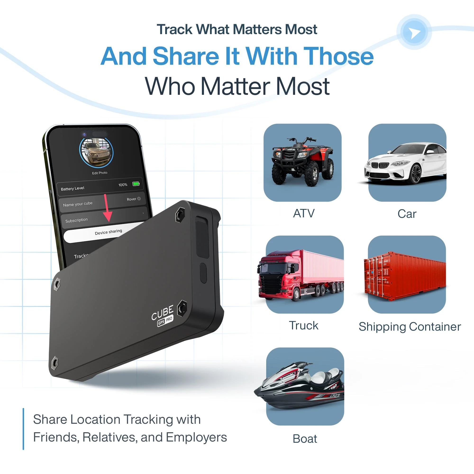 Cube GPS PRO Tracker: Magnetic GPS Tracker | 1 Year Battery Life | 4G LTE | Real-Time Tracking by Cube Tracker - Image 3