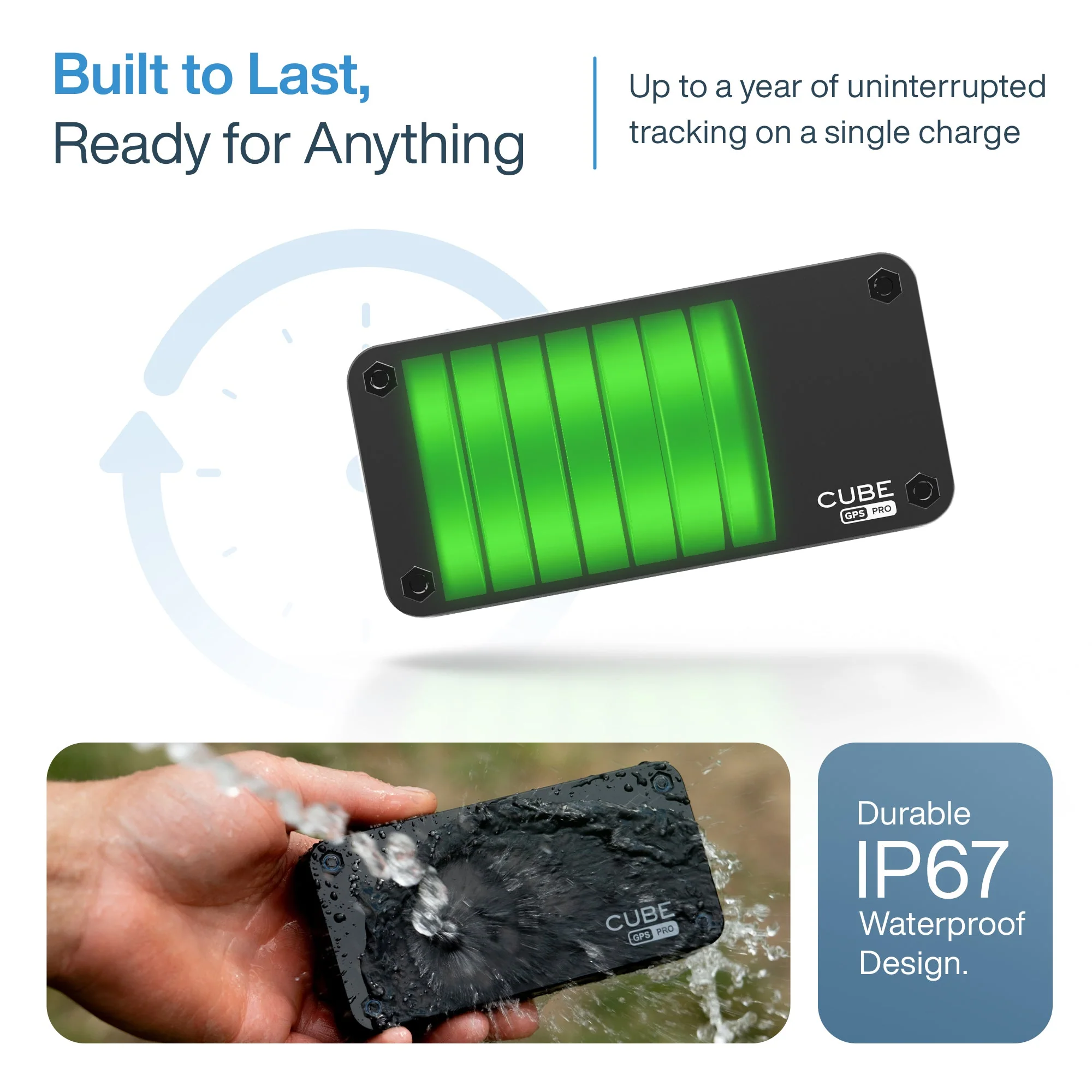 Cube GPS PRO Tracker: Magnetic GPS Tracker | 1 Year Battery Life | 4G LTE | Real-Time Tracking by Cube Tracker - Image 4